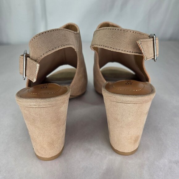 NWT Style & Co Women's Pascaal Slingback Dress Shooties - Light Taupe - Picture 4 of 8